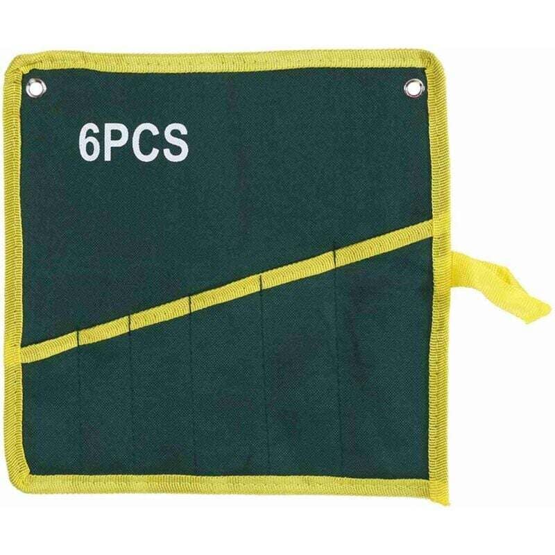 Image of Ulisem 6-Taschen Canvas-Aufbewahrungstasche für Schraubenschlüssel