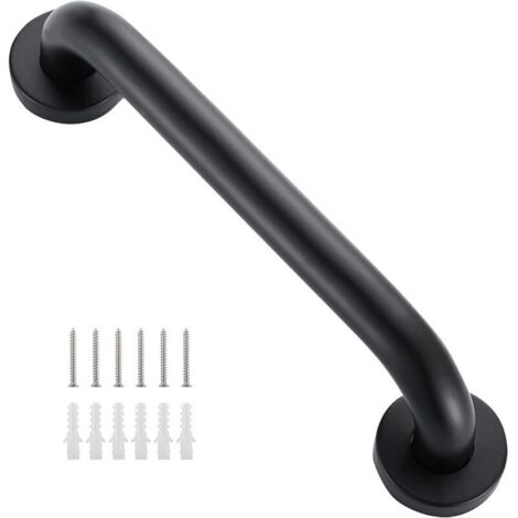 Ulisem Barres d'appui pour salle de bain, barre d'appui murale pour fauteuil roulant pour la salle de bain, poignée antidérapante, 50 cm