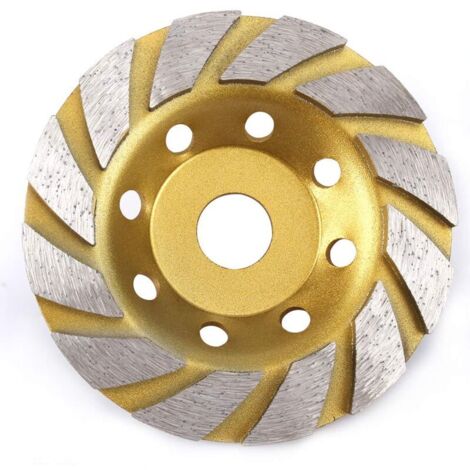 Ulisem Disque Diamant Abrasif Meule Diamantée 125 x 22,2 mm, Meule Diamantée U