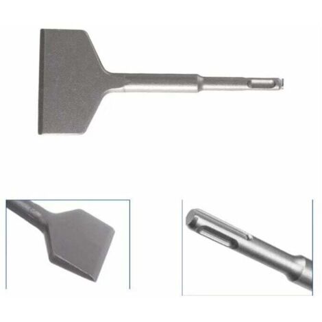 Ulisem Fliesenmeißel, Flachmeißel, Betterlife, abgewinkelt, 165 x 75 mm, professioneller großer Meißel für Fliesenleger