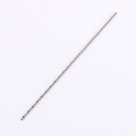 Ulisem Foret hélicoïdal à tige droite extra-longue de 2 mm et 160 mm en acier rapide (HSS) , conçu pour les applications à percussion. Foret hélicoïdal