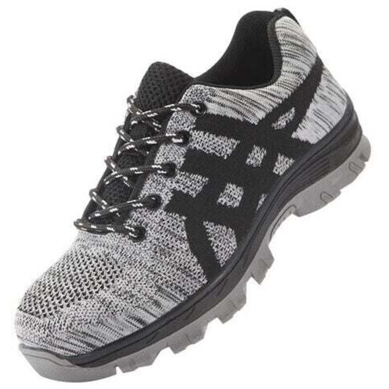 Image of Ulisem Herren Sicherheitsschuhe, Stahlkappe, bequem, leicht, atmungsaktiv, Unisex, Grau (43 EU)