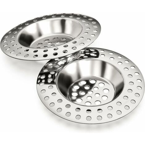 Ulisem Kitchen Helpis Filter 14 g, 2er-Set, für alle Abflüsse, Küchenfilter, Filter, Rost, Badewannenabfluss, Duschfilter, Küchenrost, Waschbeckenabfluss, Duschabfluss, Ladacea