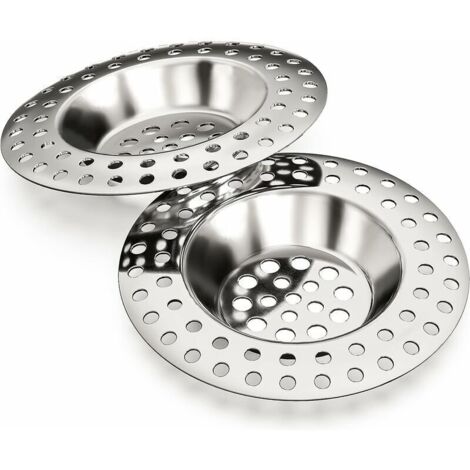 Ulisem Kitchen Helpis Filtre 14g, Lot de 2, pour Tous Les DRAINS, Filtre  Cuisine, Filtre , Grille a, bonde Baignoire, Filtre Douche, Grille Cuisine, bonde lavabo, bonde Douche ,ladacèe