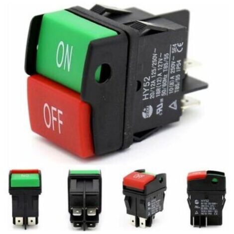 Ulisem KODU HY52 interrupteur à bouton poussoir pour appareil mécanique pour équipement-1pc