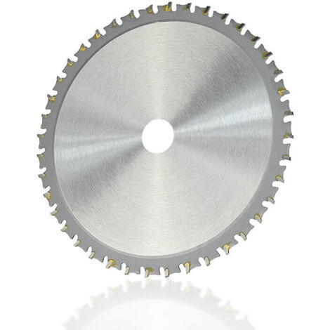 Ulisem Lame de scie circulaire,  Lames de scie  Lame de scie circulaire TCT argentée, pour cuivre, fer, aluminium, plastique, coupe de bois,165mm