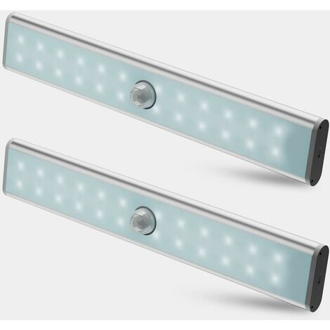 Generic Promoo Lampe LED armoire Avec détecteur de mouvement Rechargeable  par USB à prix pas cher