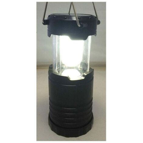 Ulisem - Linterna solar recargable para camping y senderismo con 8 LED -