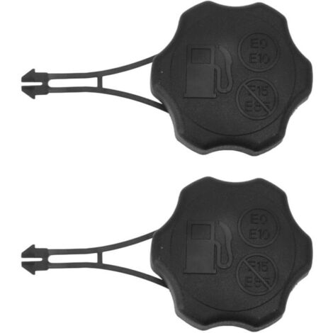 Ulisem Lot de 2 réservoirs de carburant 594061, 2 pièces haute performance d'étanchéité, portes de réservoir de carburant, couvercle de réservoir ABS, portable et léger pour Tether 675Exi 725Exi