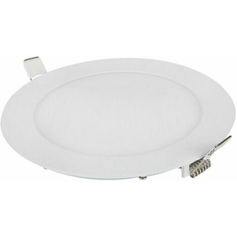 Ulisem Lot de 6 spots LED encastrables dimmables de 9W, émettant une lumière blanche naturelle de 6000K, avec indice de protection IP65, parfaits pour les salles de bain.