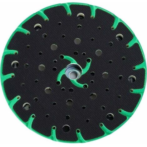 Ulisem Patin de ponçage 150 mm avec aspiration de poussière - Filetage de raccordement M8 - Remplacement des patins de ponçage Festool, compatible avec la ponceuse orbitale aléatoire 150 mm