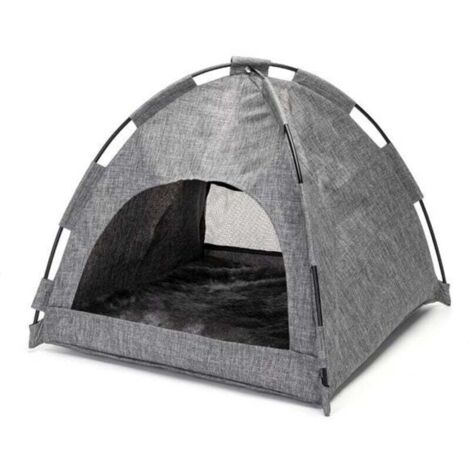Ulisem Pet Cat House Tenda per gatti a doppio uso invernale ed estivo