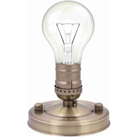 Ulisem Plafonnier rétro applique en métal E26/E27 ensemble de supports de lampe coque en aluminium simple applique rétro bricolage accessoires d'éclairage (couleur verte)