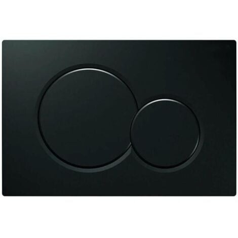 Ulisem Plaque de déclenchement, pièces détachées pour réservoir, anciens modèles Plaque de déclenchement pour UP320 et 300, double chasse, 1 pièce noire