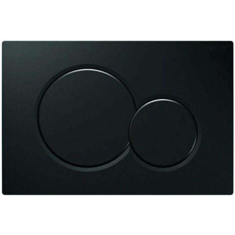 Ulisem Plaque de déclenchement, pièces détachées pour réservoir, anciens modèles Plaque de déclenchement pour UP320 et 300, double chasse, 1 pièce noire