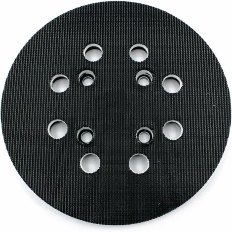 Ulisem Plato lijador para Bosch (Ø 125 mm, dureza media con sistema de accesorios para lijadora excéntrica PEX 300/400 AE / 4000 AE / Advanced Orbit 18