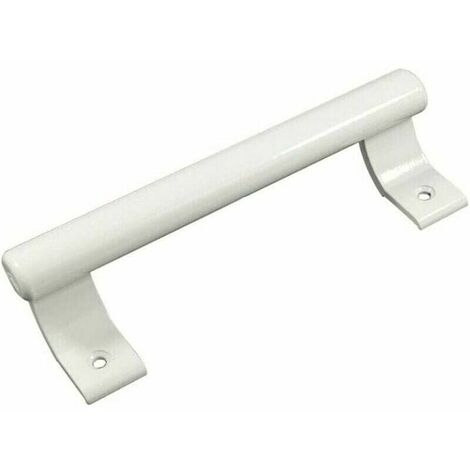 2 Pièces Poignée Blanc de Porte Coulissante Poignée Meuble en Alliage d