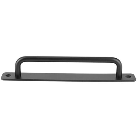 Ulisem Poignées de Porte de Grange, Poignée de Portail en Alliage d'aluminium à Traction Lisse, Poignée de Porte de Grange Coulissante élégante pour Armoires, Armoires, Garages, Hangars-192mm