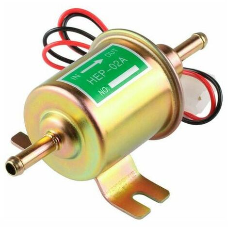 YOYAXI Pompe à essence électrique universelle d'essence diesel 12V HEP-02A HEP02A à basse pression OEM HEP-02A Pompe à carburant électrique universelle 12 V pour Most Car Carburetor Motorcycle ATV