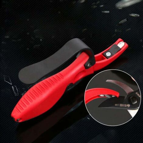 Ulisem Professional Sharpe Potatore manuale, forbici, attrezzi da giardinaggio, affilatrice per lame di tosaerba