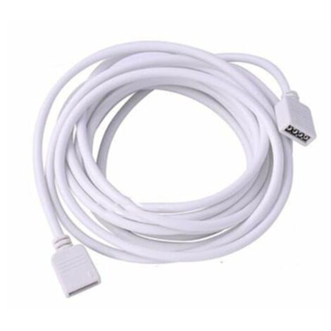 Ulisem Rallonge câble avec connecteur 4 Broches pour Ruban Bande de LED (2M)
