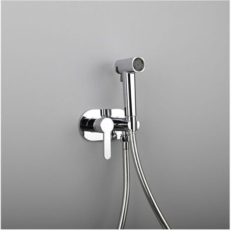 Ulisem, spruzzatore portatile per bidet, attacco per doccia bidet, acqua calda e fredda, kit spruzzatore portatile per bidet, soffione e tubo per doccia bidet