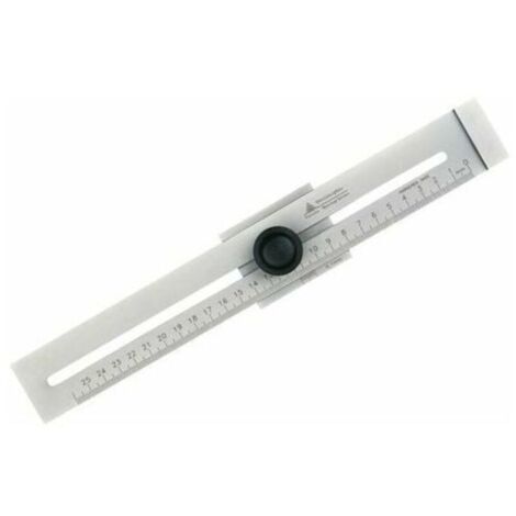 Ulisem Trusquin Plage de mesure en métal 250 mm, 1 pièce -