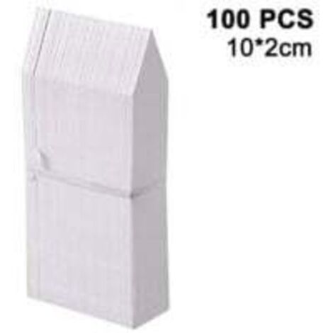 Ulisem100 confezioni di etichette per piante, etichette a picchetto, etichette da giardino in plastica, etichette per vivai per fiori, verdure, piantine, semi