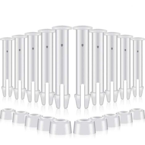 Ulisem12 Pièces Goupilles en Plastique pour  Round Metal Frame Pools Pièces de Rechange pour Joints de Piscine pour Joints de Piscine,Remplacement de pièces de Rechange Joint Pins(6cm/2.36in)