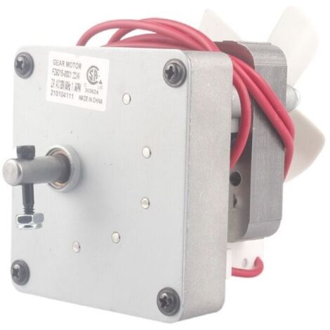 Ulisem120V 60Hz 1.6 rpm moteur de la fraise de remplacement pour Traeger Grills,moteur d'entraînement efficace