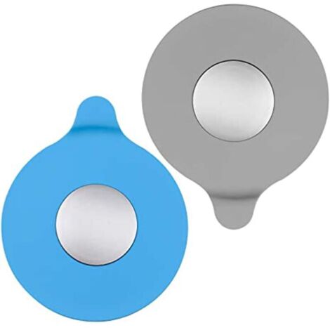 Ulisem2 pezzi Tappo di scarico del lavandino in silicone Tappo di scarico universale per lavandino Tappo di aspirazione per vasca da bagno in silicone