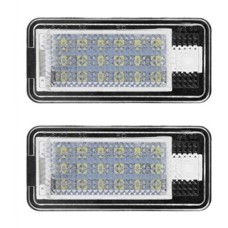 Ulisem2 pièces voiture Led numéro Hop-Lpl0114 plaque lampe ampoule Kit pour Audi A3 S3 A4 S4 B6 B7 A6 C6 S6 A