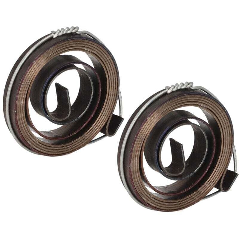 Image of Ulisem 2 Stück Bohrmaschinen-Rückholfeder, Vorschubstift, Spulenbaugruppe, 35 x 6 x 0,7 mm