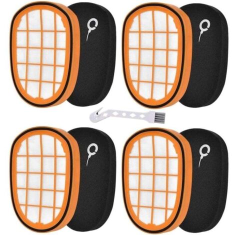 Ulisem4 filtres pour aspirateurs sans fil Philips SpeedPro Max Aqua FC6822/6823/6827/6904/6906/6908