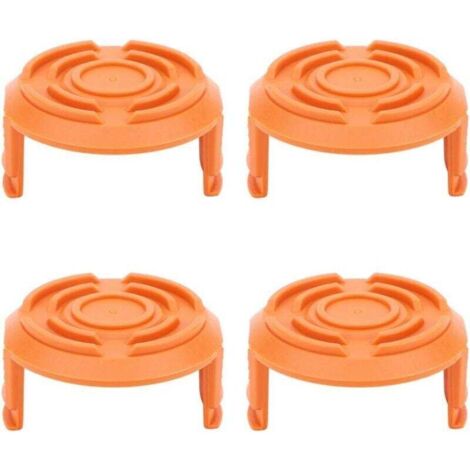 Ulisem4 pezzi tappi per rocchetto, tappo per tosaerba, bobina di ricambio, tappo per rocchetto per tosaerba, accessori per tosaerba