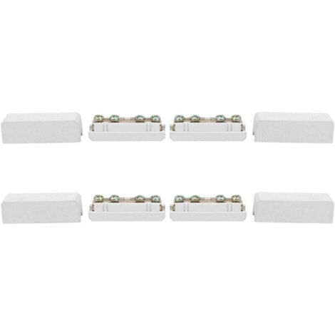 Ulisem4Pcs I 16 Bloc Bornes à Vis Câble de Jonction 16mm2, Borniers à Vis Isolés Borniers Connecteur de Câble Électrique pour Fil 2.5mm2-16mm2