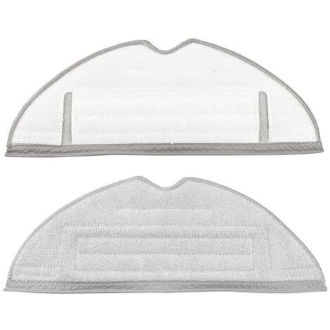 UlisemAccessories VibraRise Mop Cloths Accessori per Roborock S8/S8+/S8 Pro Ultra/S7/S7 Maxv/S7 Maxv Ultra/S7 Max Ultra/S7 Pro Ultra Robot Aspirapolvere Confezione da 2 (Grigio)