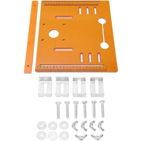 Ulisem(Avec vidéo) 28x25 cm machine de découpe de plaque de base de scie portable sans poinçon travail du bois machine spéciale de marbre outil de coupe de planche de scie sans dents