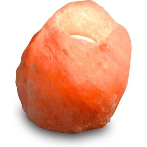 UlisemBougeoir en Cristal de Sel , Orange,600g-900g,Envoi aléatoire