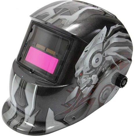 UlisemCasque de soudage solaire automatique, pour tous types de techniques de soudage, avec bandeau, obscurcissement automatique pour toutes les applications de soudage, noir