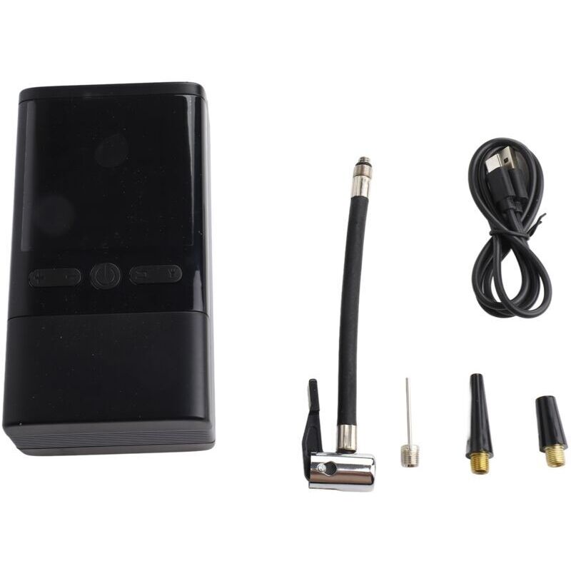Ulisem - Compresseur à Air Portatif 4000mAh Gonfleur Pneus Voiture sans Fil Mini Pompe avec Lumière led Affichage Numérique et Port c usb Electrique