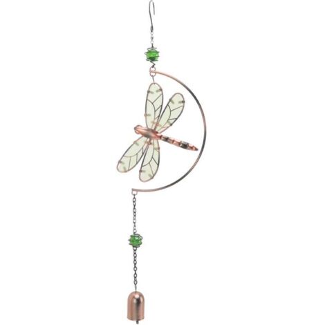 UlisemDragonfly Campanelli eolici impermeabili con bellissime melodie, ornamenti in ferro da appendere per la decorazione della casa