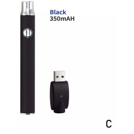 UlisemFer à souder électrique portable à filetage 510 avec chargeur USB (350 mAH noir)