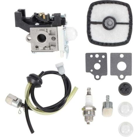 UlisemKit carburateur de qualité supérieure pour débroussailleuse Echo SRM-225 PAS-225 PE225 PPF225 SHC225 SRM225U Installation facile fiable et durable Accessoires complets inclus