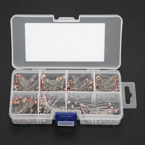UlisemKit de Résistance Photosensible, 175 Pièces Mini Kit de Résistance Photosensible, GL5506 GL5516 GL5526 GL5528 GL5537 GL5539 GL5549, Composants électroniques