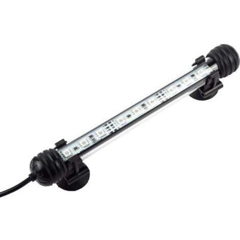UlisemLED Éclairage Aquarium Lampe Tube Étanche Lighting Plongée A Economie D'energie Fish Tank Décoration RGB Couleur avec Télécommande (18cm, RGB)