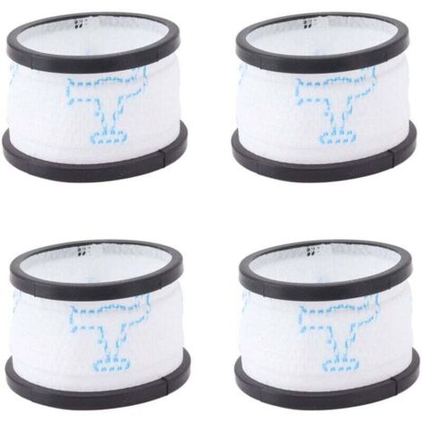 UlisemLot de 4 Filtres de Rechange pour Aspirateur INSE S600 S6P S6, Cartouches Filtrantes Réutilisables Lavables, Filtres à Mailles de Mise à Niveau à Forte Adsorption, Accessoires