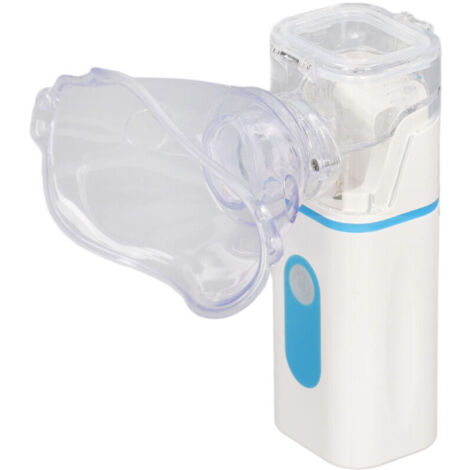UlisemNébuliseur Portable, Technologie Mesh, Arrêt Automatique, Rechargeable par USB, Inhalateur de Vapeur à Brume Fraîche, Usage Domestique et en Voyage