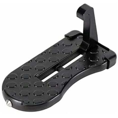 UlisemPédale de Voiture Pliante Marchepied Universel, Pédale de Crochet de loquet de Porte de Porte de Voiture, Pédale Auxiliaire Avec Safety Hammer(167.5cm)