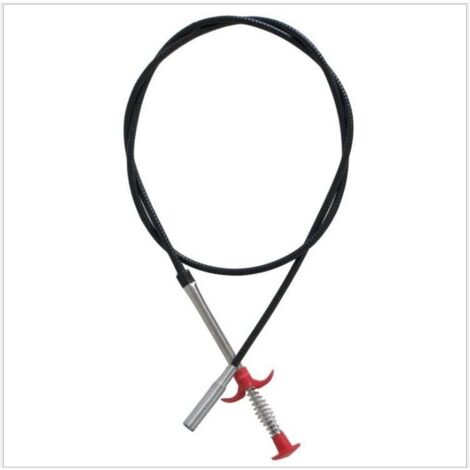 UlisemPlumbing Sturatore per tubi multifunzionale da 60 cm, sturatore per tubi da cucina